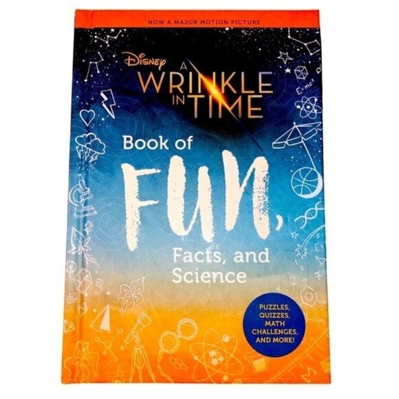 Disney’s A Wrinkle in Time Book of Fun, Facts & Science NWT - Picture 12 of 16